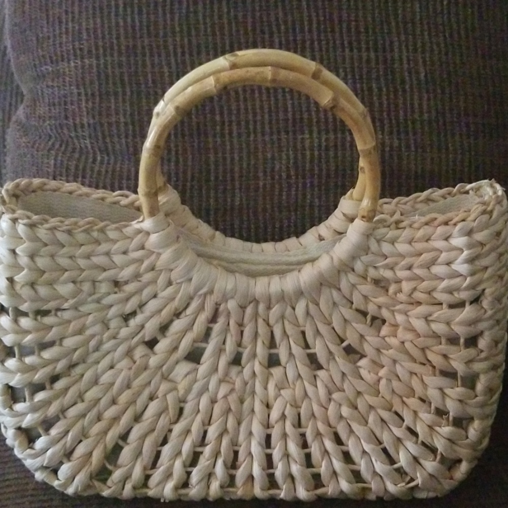 Basket Weave Purse Tote